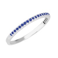 Anillo Zanette Gioielli Mujer in Oro blanco Zaffiro 0.31 Ct AN-100M-P-74ZAFFIRI - AN-100M-P-74ZAFFIRI